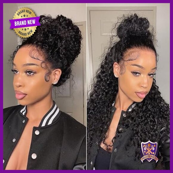 360 Lace Front Human Hair Wig Glueless Pre Cut HD Lace 22 Inch main image 7